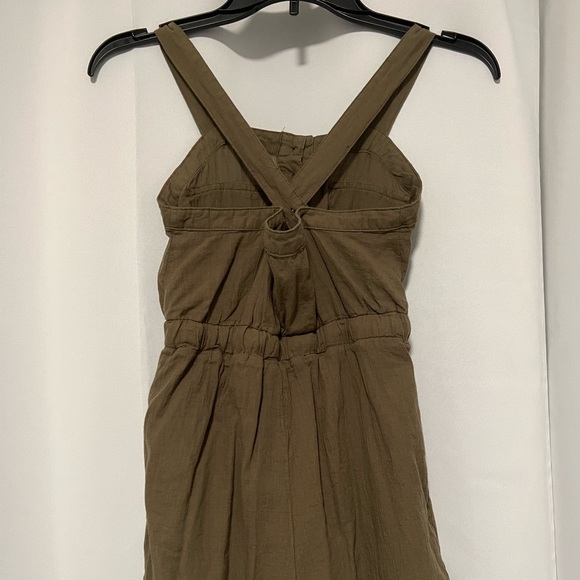 Never Worn Dry Goods Fashion on Earth Olive Short Romper Size Extra Small XS - Picture 5 of 7